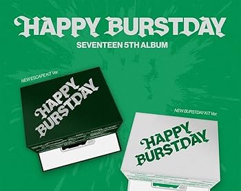 SEVENTEEN HAPPYBURSTDAY ⑱ KIT Ver) SEVENTEEN [HAPPY BURSTDAY] 5th Album (2 Ver Set.+