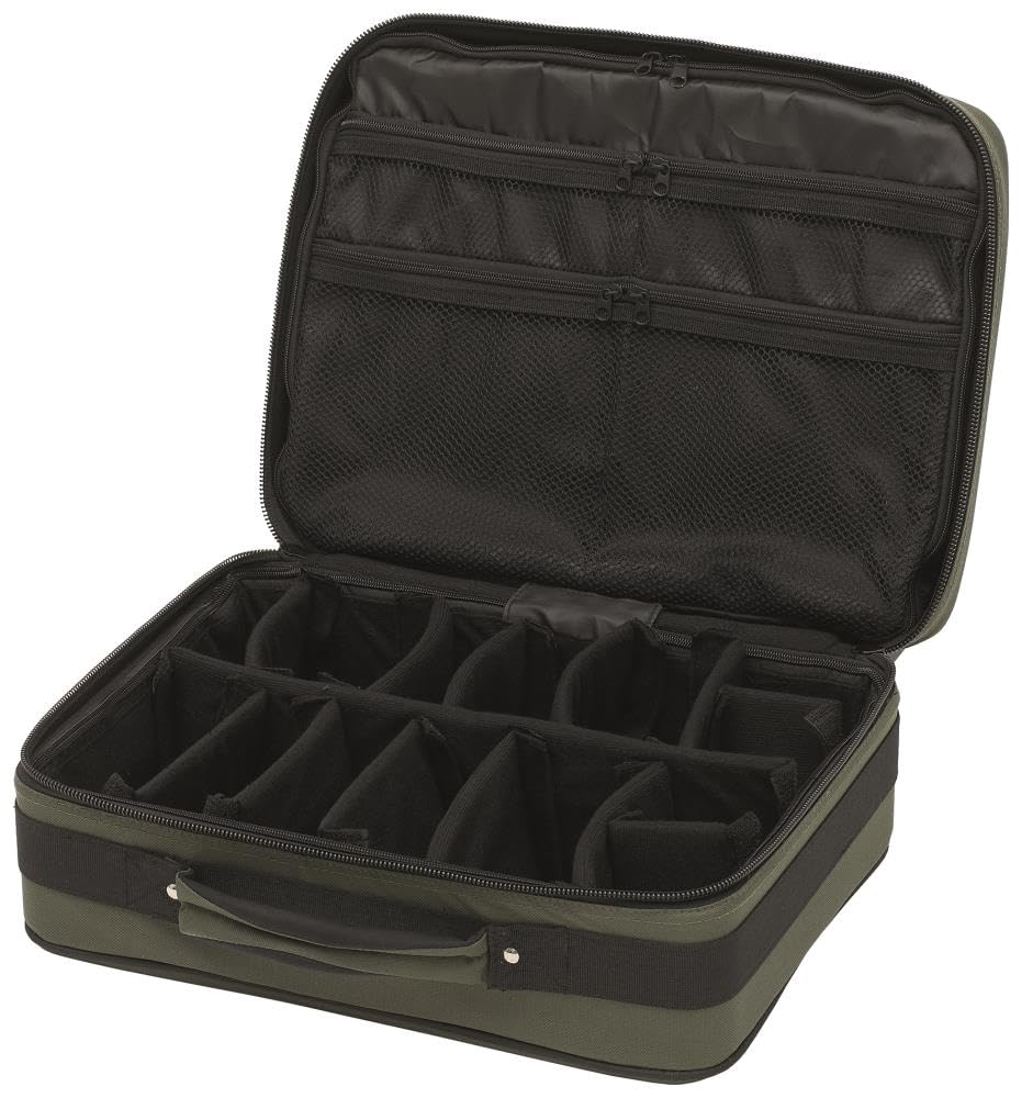 Kinetic Reel Case – Sac à roulettes 6-10 moulinets Sac à moulinet de pêche Sac intérieur