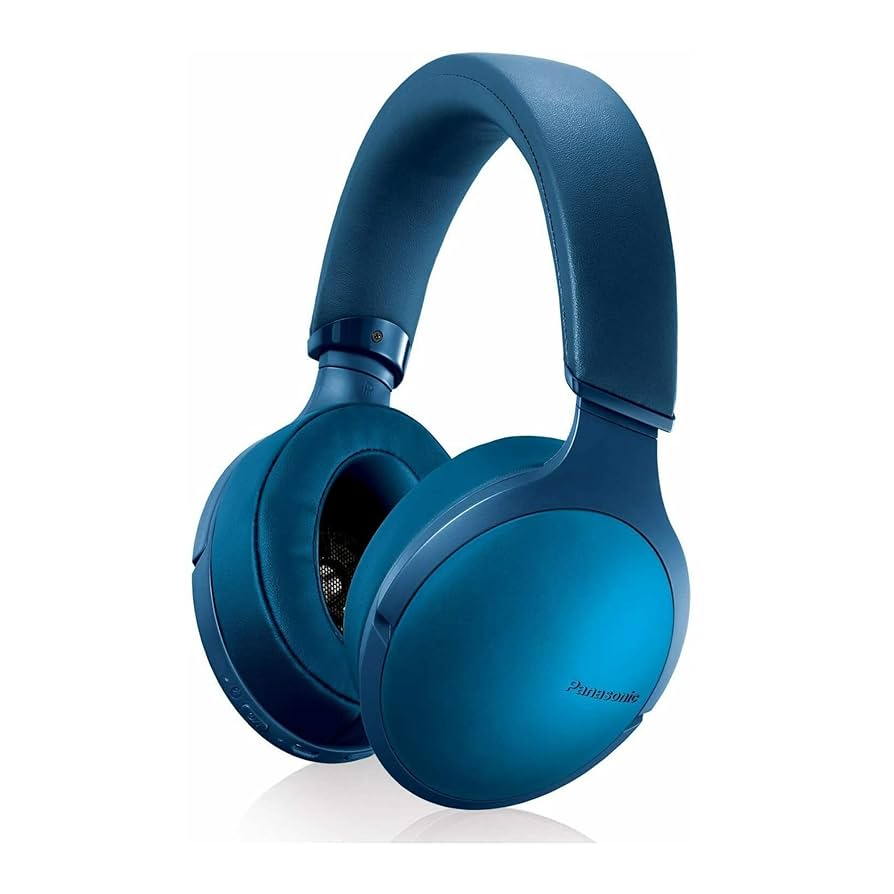 Panasonic Premium Hi-Res Wireless Bluetooth Over The Ear Headphones with 3D  Ear Pads and 3 Sound Modes - RP-HD305B-A (Blue) : Amazon.com.au: Electronics