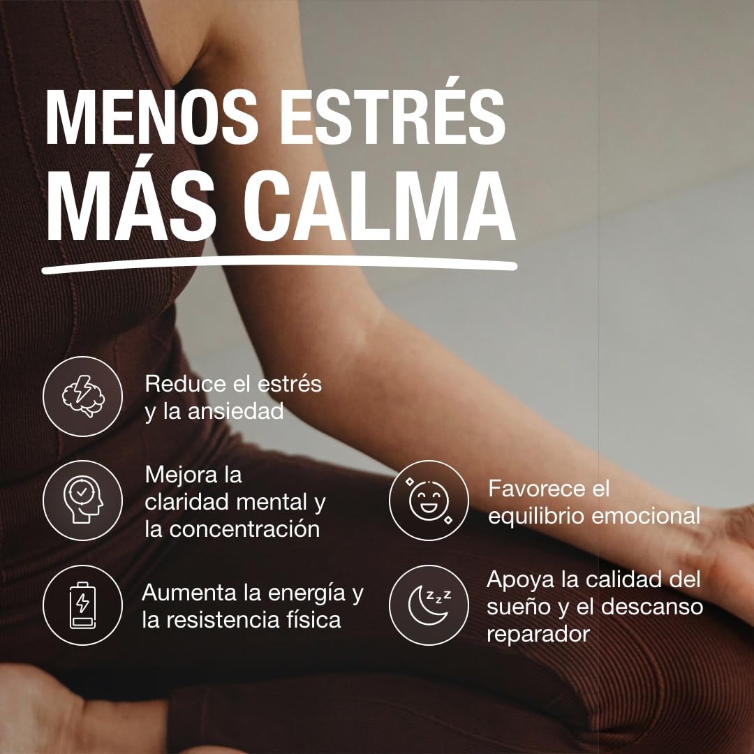 Ashwagandha Cápsulas Sensoril® 5:1 Superior a KSM-66 + Extracto 10:1 | 5250 mg/día | Resistencia muscular, equilibrio emocional, rendimiento físico y concentración | Vegano | 120 cápsulas vegetales.