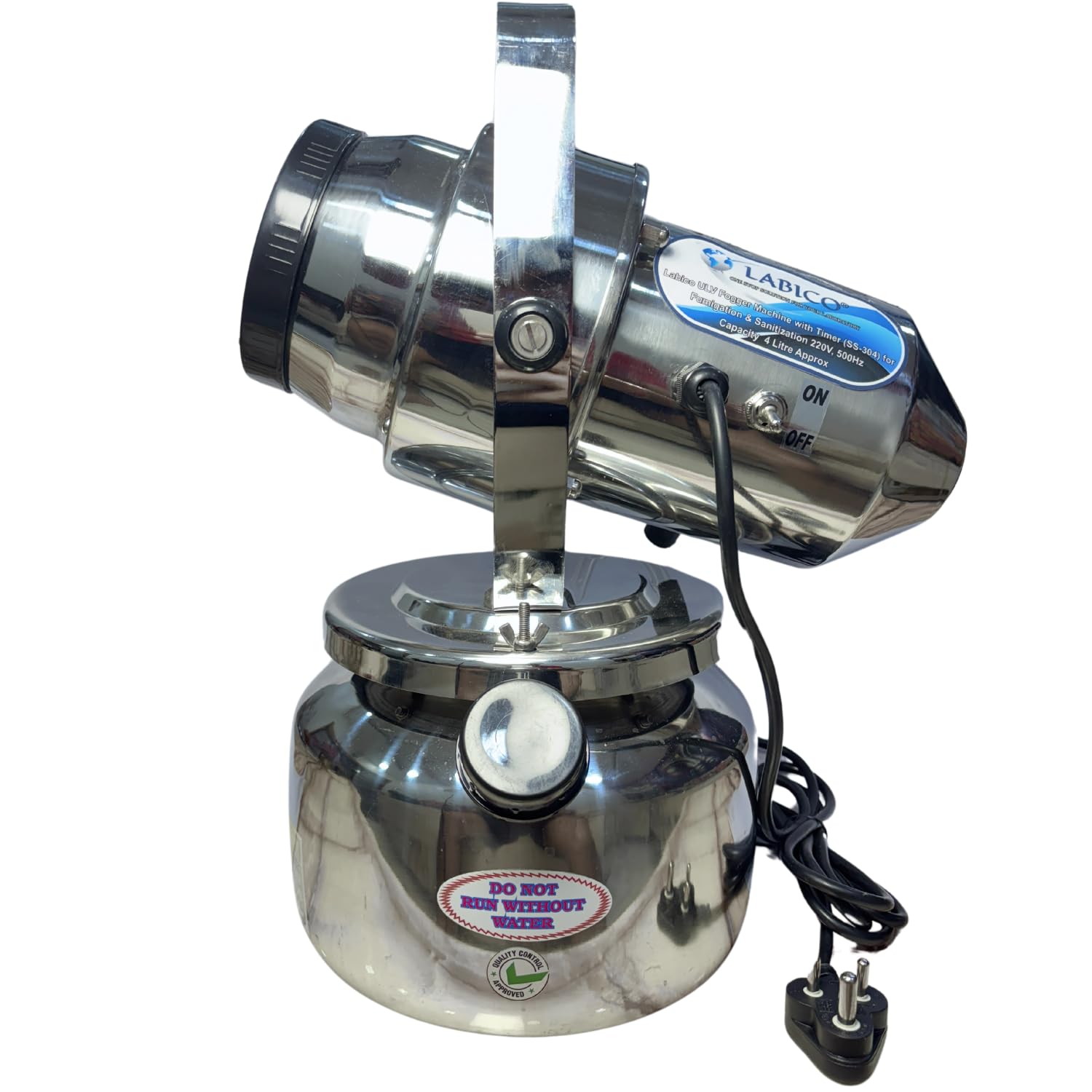 LABICO® 4L ULV Cold Fogger Machine | Stainless Steel Body with Adjustable Timer | Fine Mist Sprayer | Home & Commercial Use
