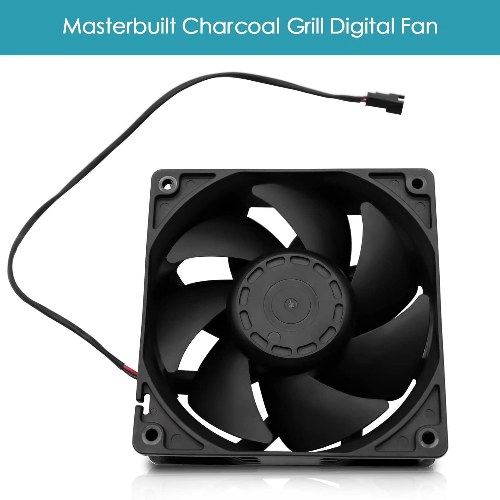 Replacement Fan Kit Compatible with Masterbuilt Gravity Series 560/800/1050 Digital Charcoal Grill + Smoker, Replace Part Accessories 9904190040 for Masterbuilt MB20041020, MB20040221, MB20041220
