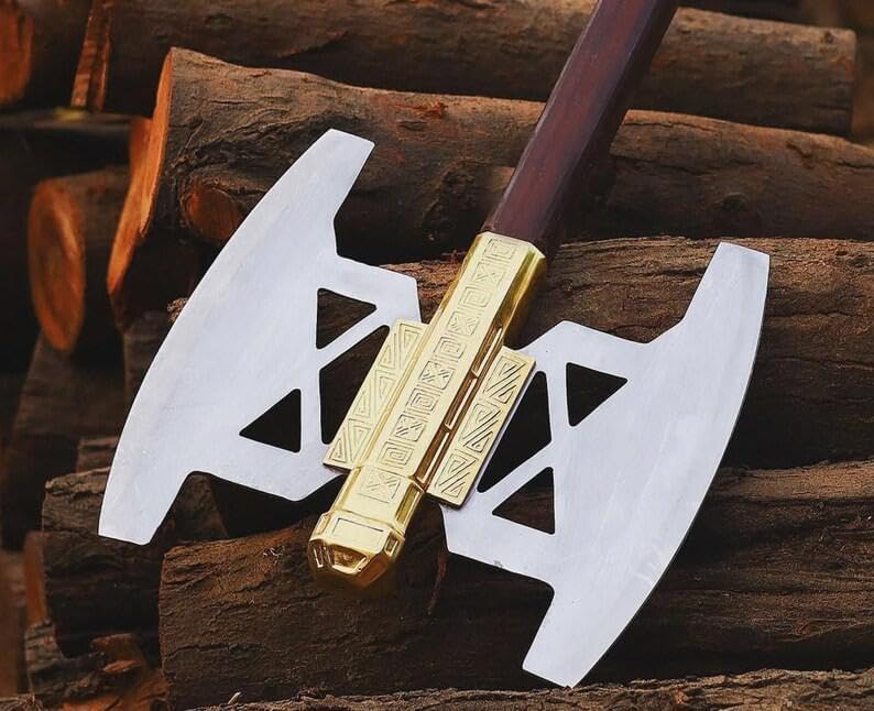 Battle Axe Handmade Replica from Both Versions, Axe in Gifts, Gift for Everyone