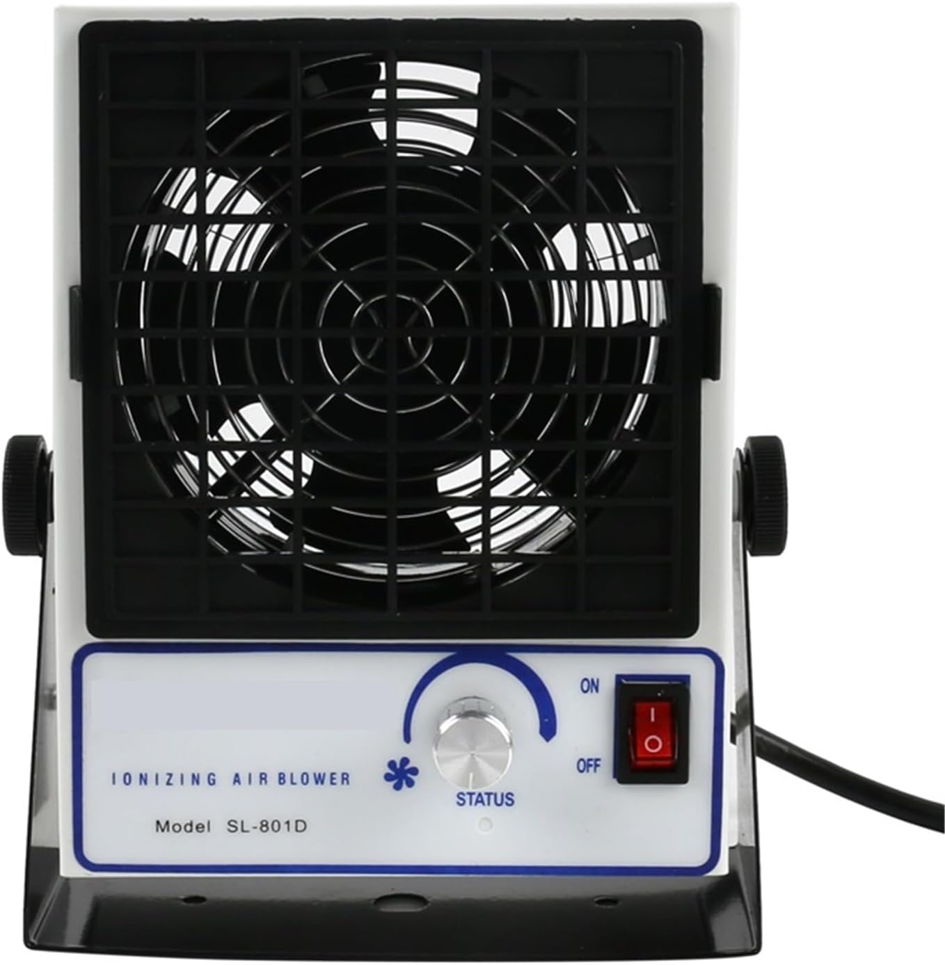 SL-001 Anti-static Benchtop Ionizing Air Blower Fan Ion Anti-Static Eliminate Equipment ESD Static Eliminate(SL-8010D,EU)