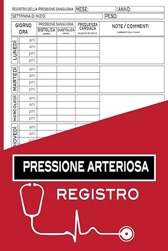 Registro Pressione Arteriosa: Controlla la Tua Salute Cardiovascolare: Diario tascabile da 15x23 cm con 108 pagine per monitorare e tracciare le ... tendenze e migliorare il benessere