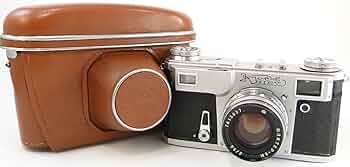 Kiev-4 + Jupier-8M 50mm F2 革ケース付き　作例あり Kiev-4 + Jupier-8M 50mm F2 革ケース付き 作例あり Jupiter-8M