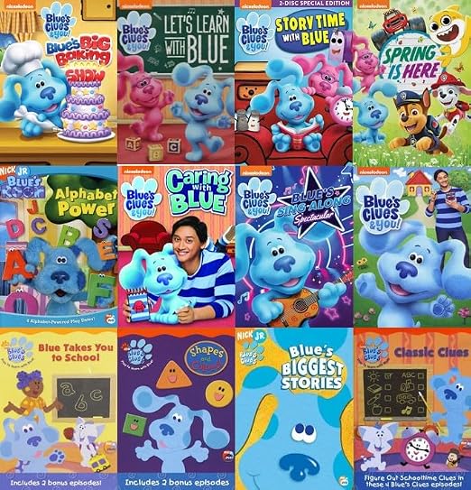 Blues Clues Nickelodeonnick Jr 12 Volume Dvd Collection 