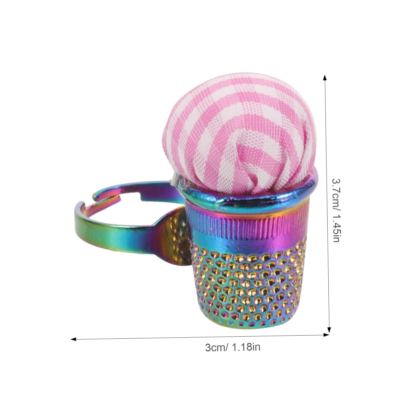 DOITOOL Embroidery Supply 2pcs Reusable Needle Cushions Lovely Pin Cushions Compact Sewing Tool Convenient Storage