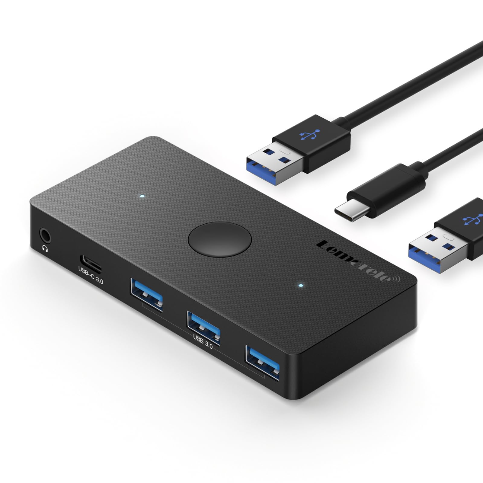 Selector In Computer Lemorele USB 3.0 Switch Selector 2 Computers Share 4 USB Ports, Support ...