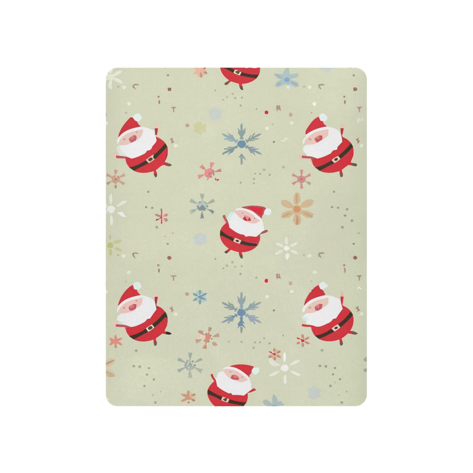 Moudou Christmas Gnome Playard Sheet for Boy Girls, Soft Breathable Fitted Toddler Sheet for Standard Playard Bed Mattress, 39 x 27 x 5 Inch