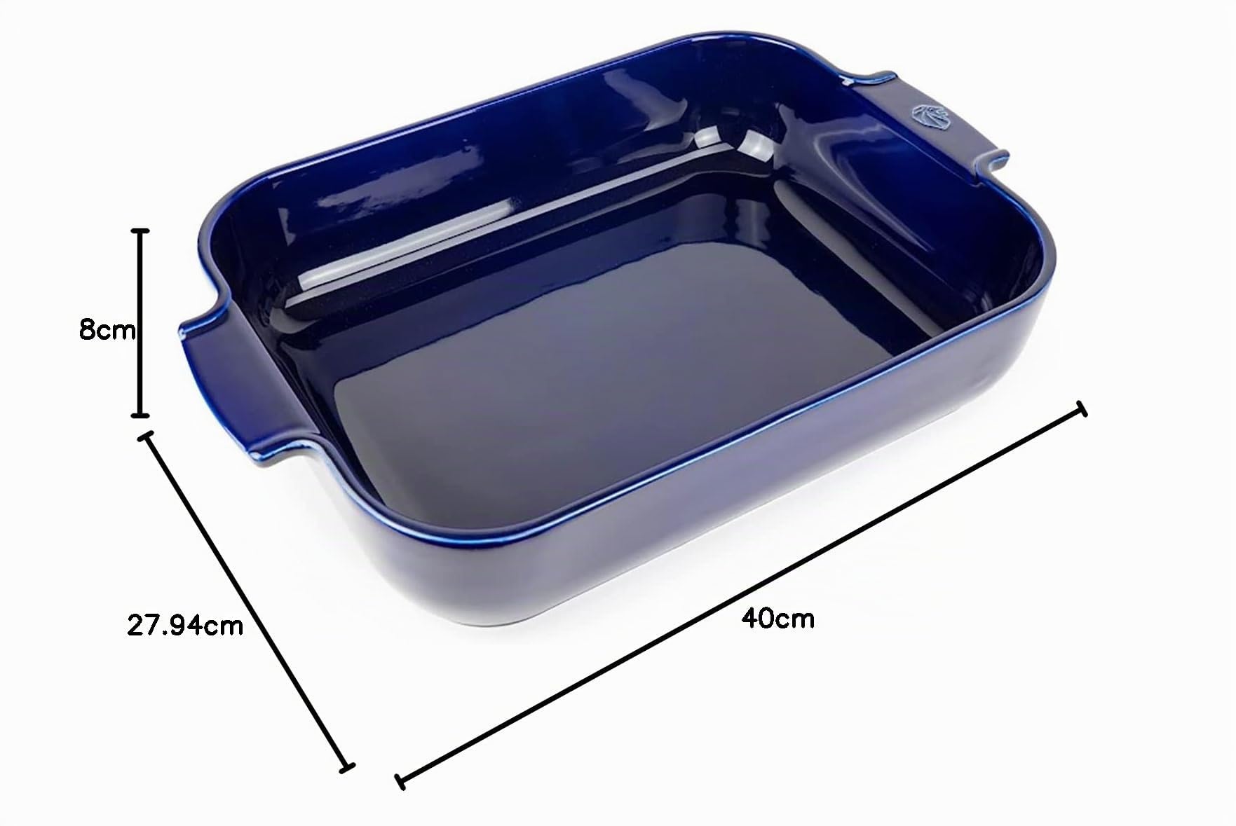 Peugeot 60039 Appolia Auflaufform, Keramik, BLAU