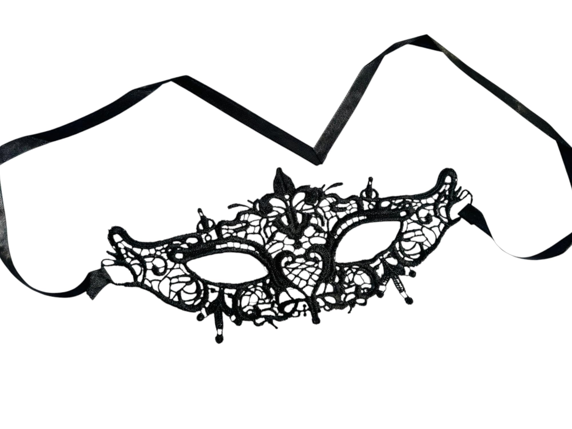 PartyToko Womens Eye Mask lace for Masquerade Fancy Dress Costume(Black) (B07RZLNDDD) Amazon Price History, Amazon Price Tracker