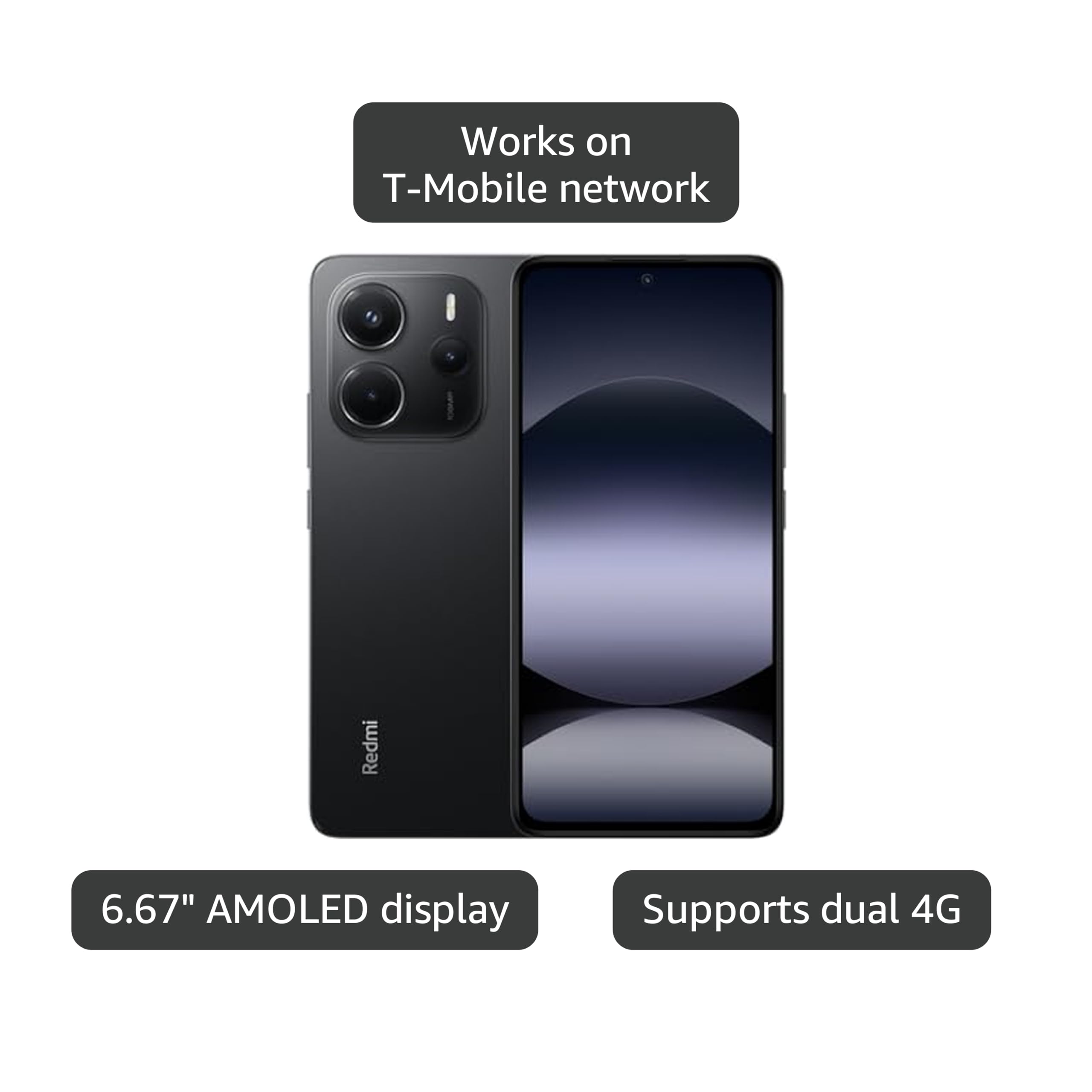 Amazon.com: Xiaomi Redmi Note 14 4G LTE (for Tmobile Mint Tello