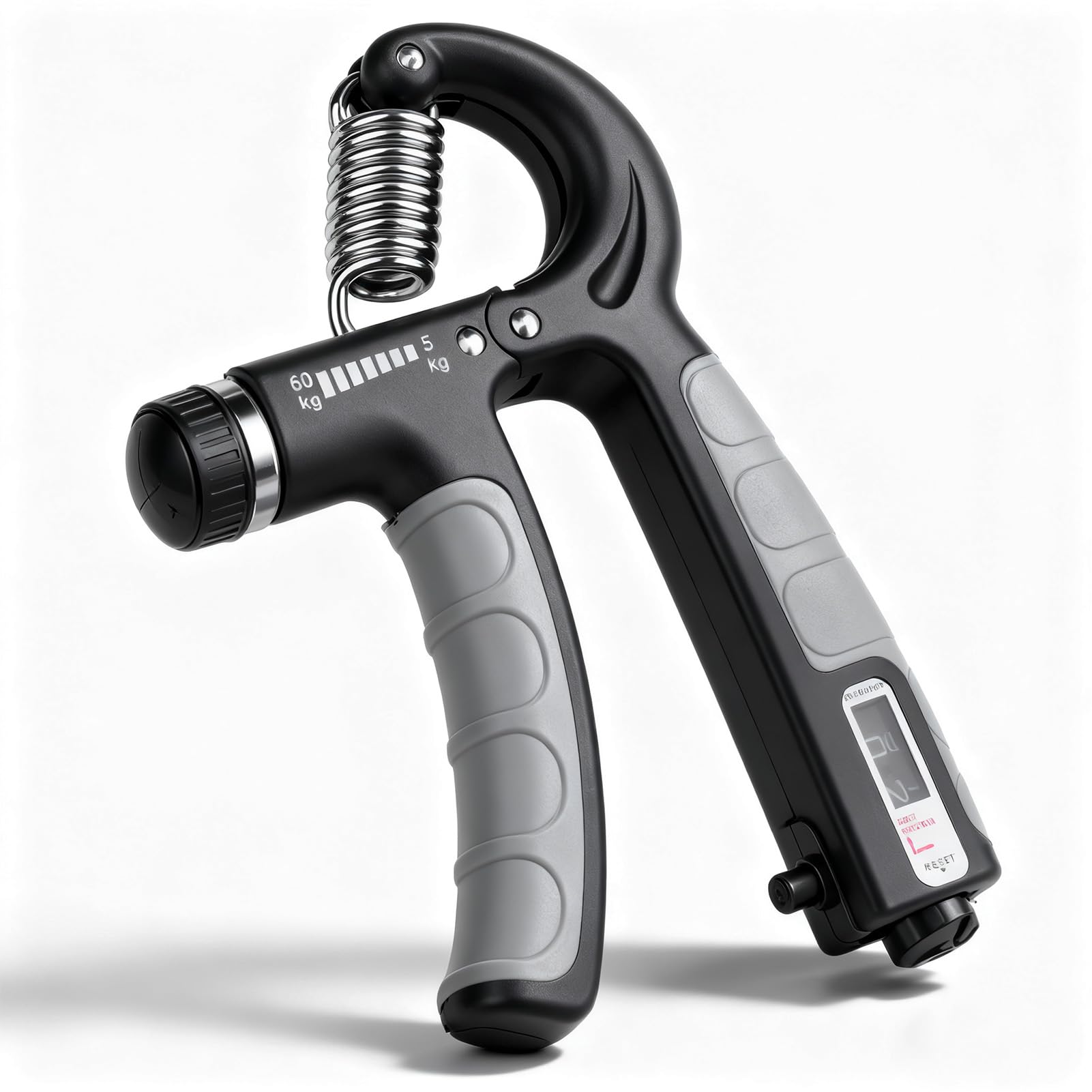 5-60kg Hand Grip Strengthener, Adjustable Resistance Hand Exerciser Grip Strengthener, Forearm Strengthener, Grip Strength Trainer for Strong Wrist Fingers