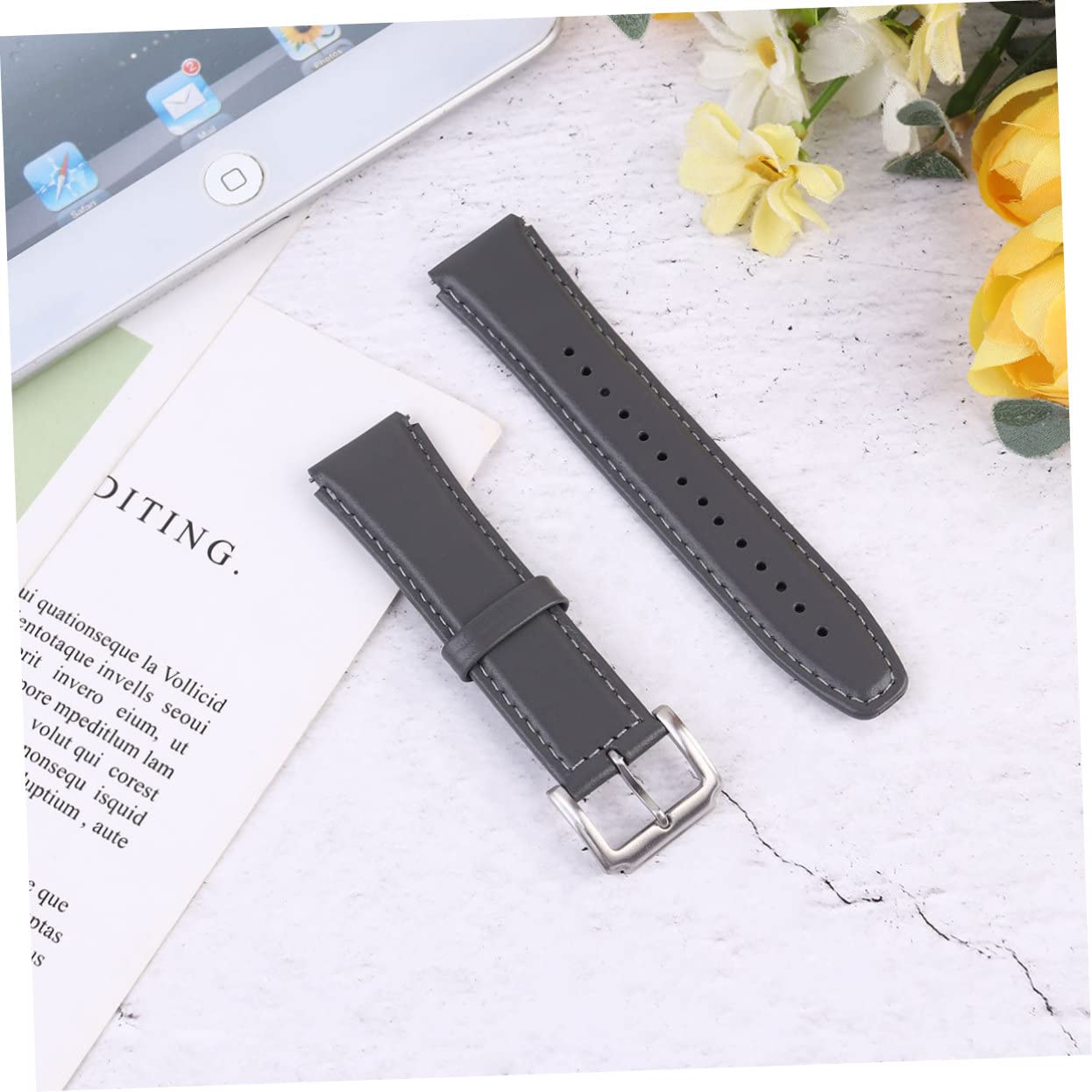 OSALADI 2 Uds B5 Correa De Reloj Pulsera De Cuero De Repuesto Reloj Pulsera Reloj Inteligente Para Mujer Reloj Para Hombre Inteligente Correas De Reloj Para Relojes De Hombre Miss Correa