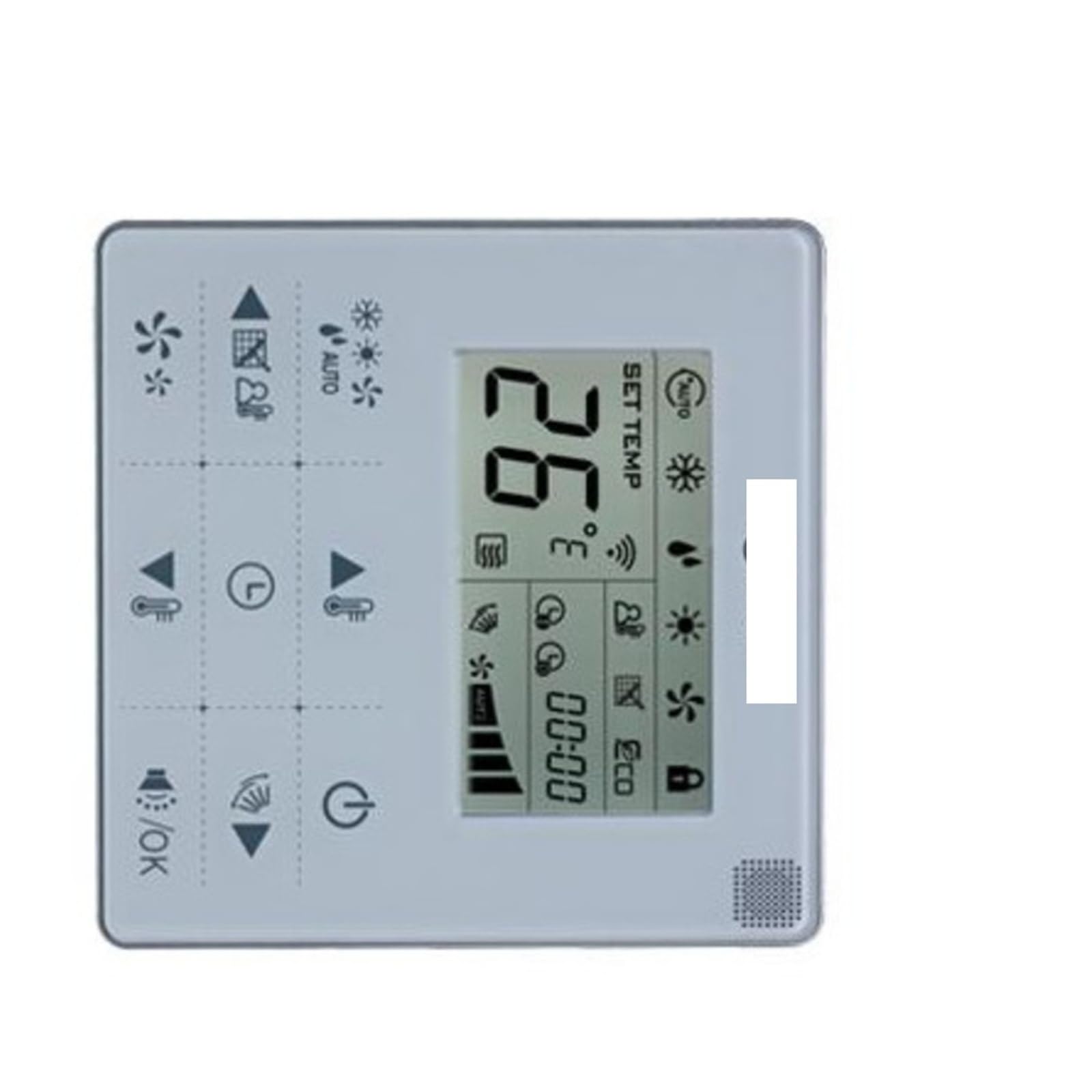 Télécommande filaire Midea KJR-29B1/BK-E pour climatiseur split