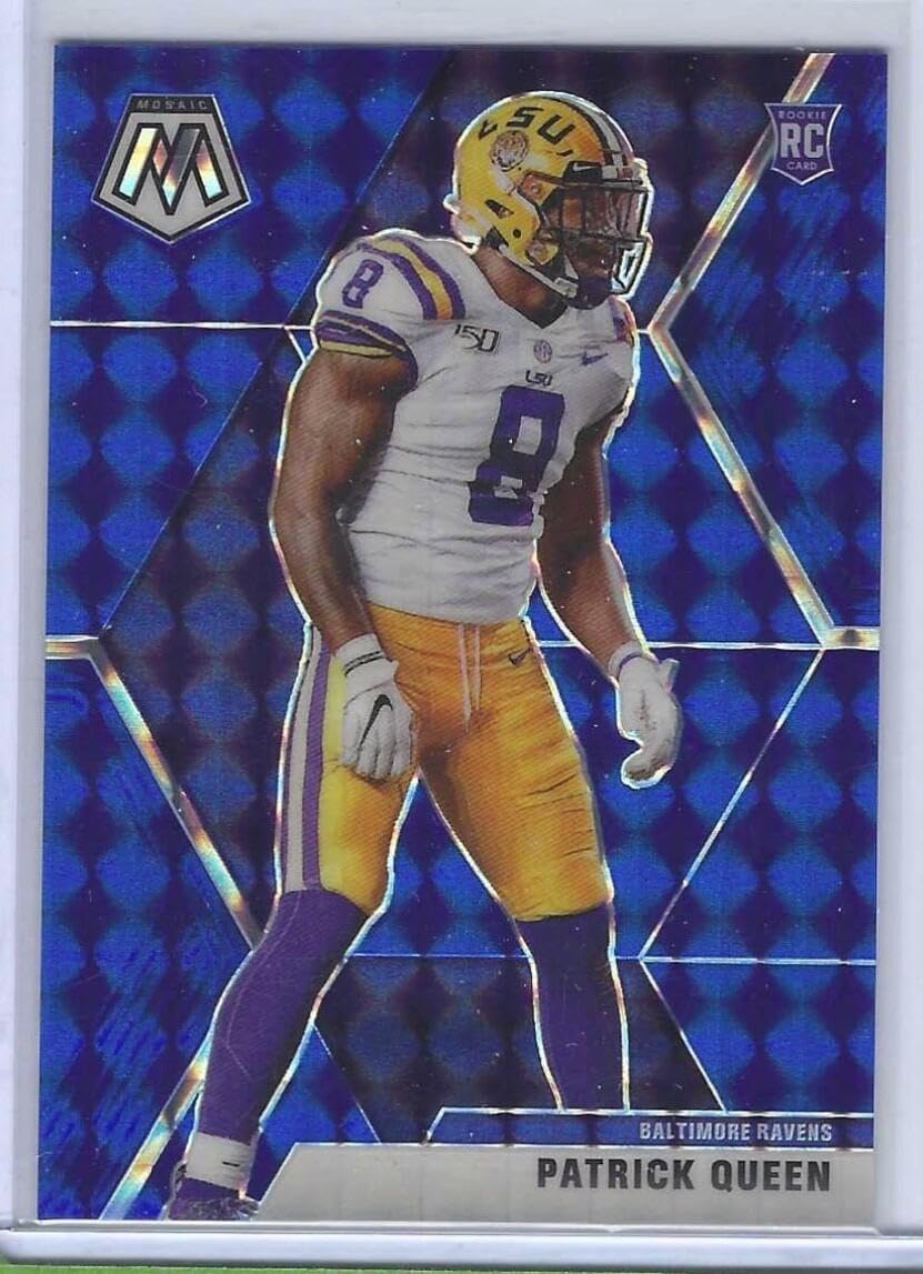 Patrick Queen 2020 Panini Mosaic Prizm Rc #d /99 - Football Cards