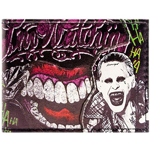 Cartera de DC Comics Suicide Squad el Joker Negro