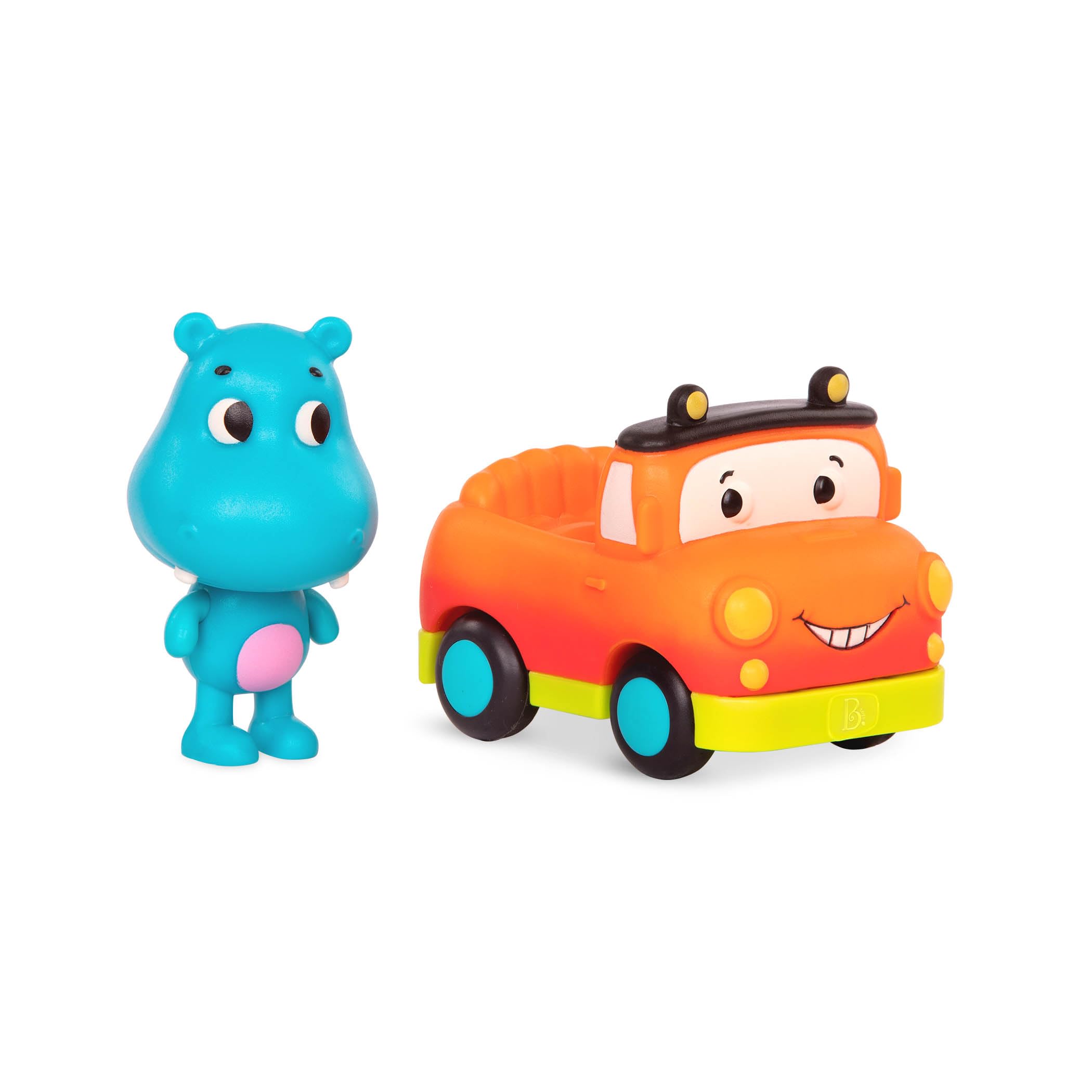 B. toys Mini Riders, zestaw 3 świecących i dźwiękowych pojazdów zabawkowych