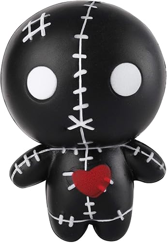 Miniatura 6 de Anboor Muñecas de vudú de 4.7 pulgadas, lindo fantasma para aliviar el estrés, kawaii, suave, de levantamiento lento, juguetes para niños y adultos,
