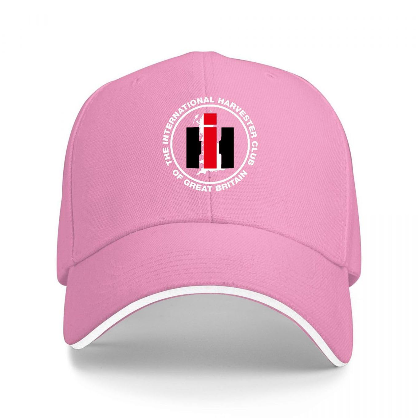 International Harvester IH Tractor Pink Unisex Adjustable Baseball Cap