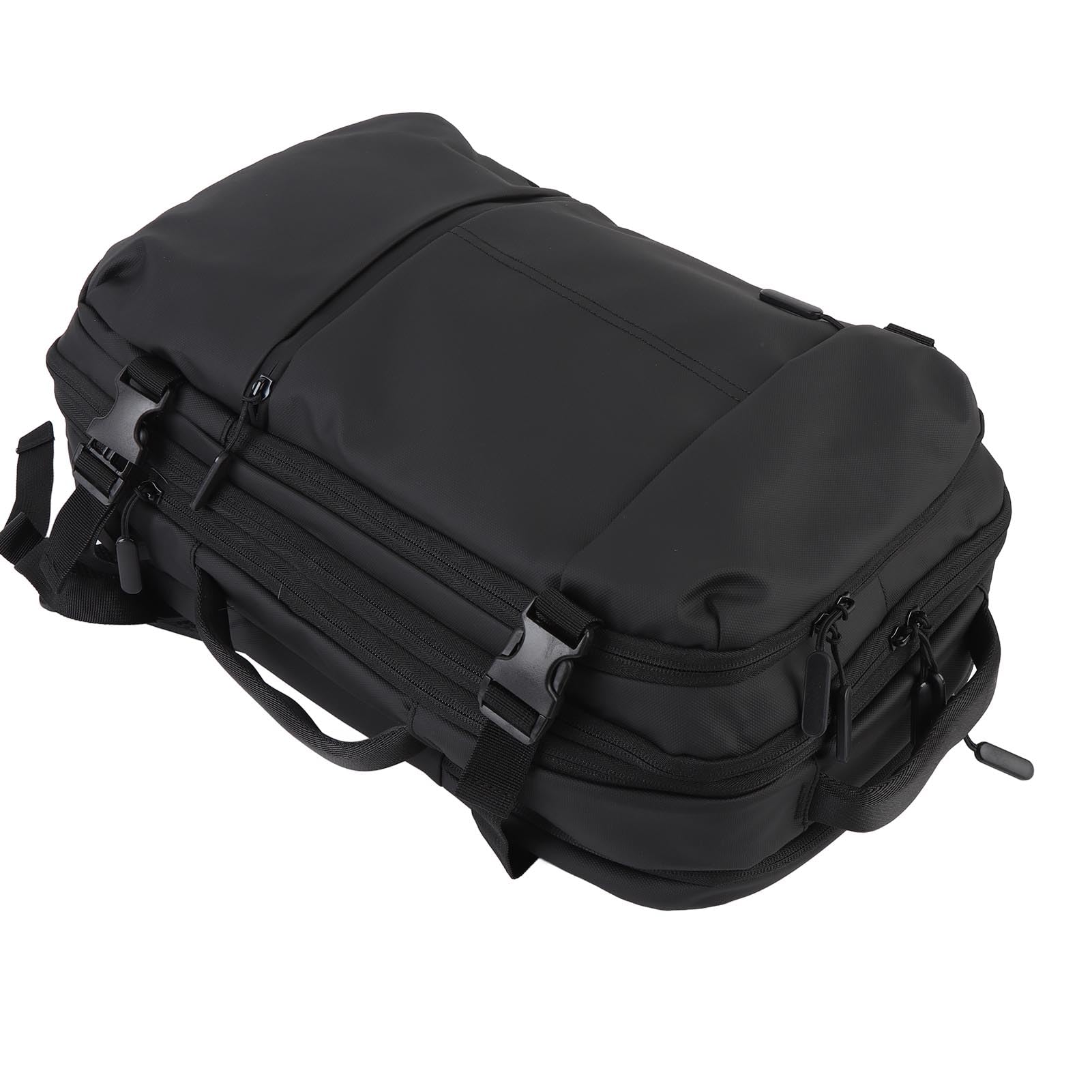 HEEPDD Torba Podróżna Możliwość Rozbudowy Bagaż Podręczny Kobiety Mężczyźni, Od 36 L do 55 L Przeciwdeszczowy Plecak Podróżny Port USB na Laptopa 17,3 Cala Pasek Samolotowy Podróż Służbowa Niezbędne