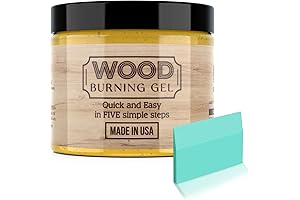 Wood Burning Gel and Mini Squeegee: Unleash Your Artistic Potential