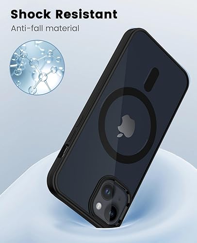 Miniatura 92 de Funda para iPhone 13 Pro Max compatible con MagSafe, funda magnética transparente para iPhone 13 Pro Max con funda protectora delgada a prueba