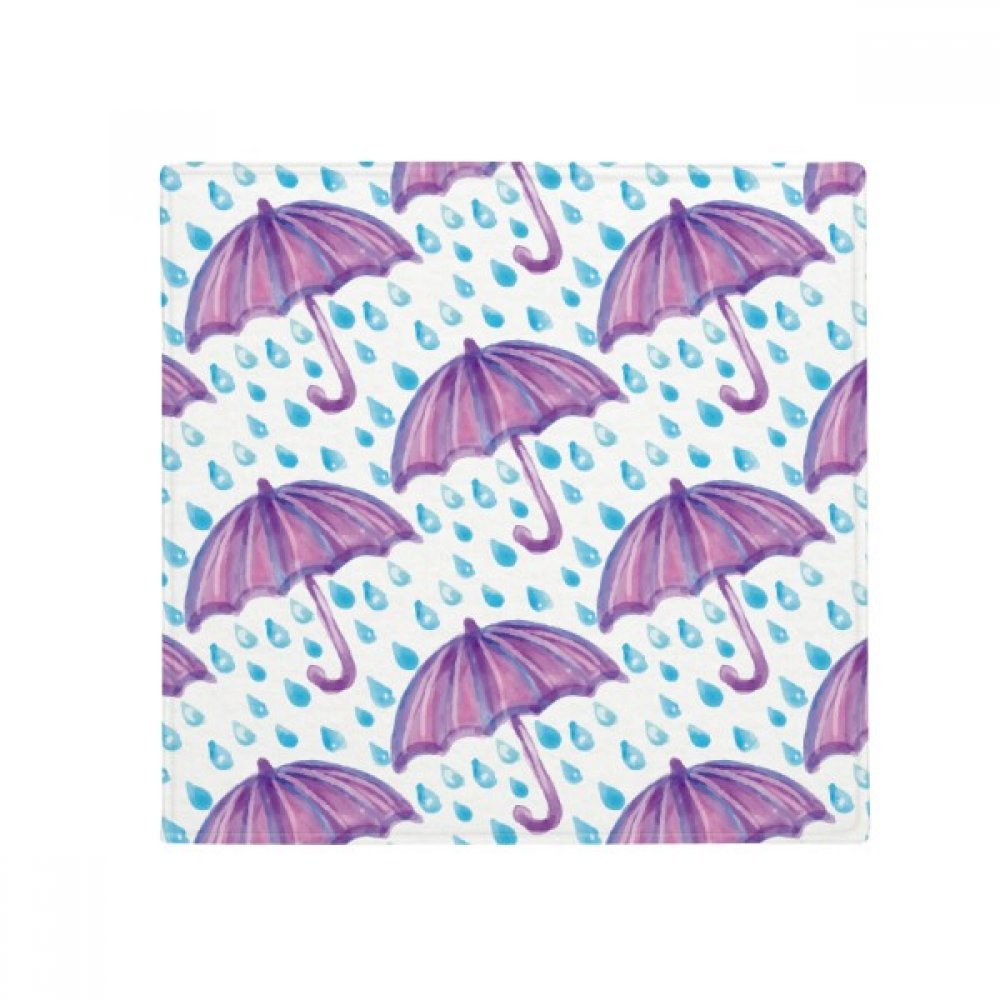 Parapluie violet aquarelle tapis antidérapant animal cuisine