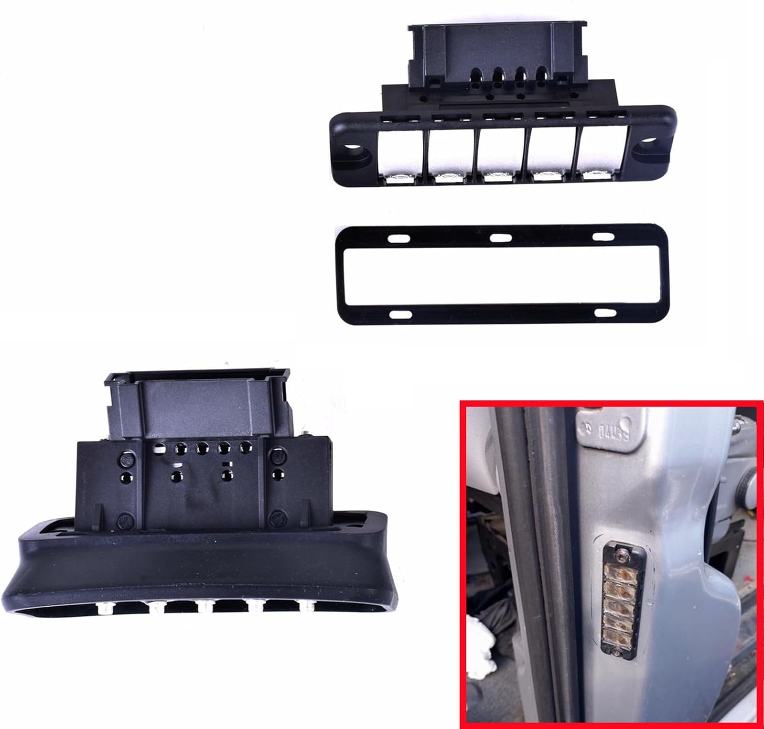 ​​Sliding Door Contact Strip & Side Loading Door Contact Plate Compatible with Mercedes-Benz Vito Sprinter Viano V-Class W447 W639 V220 V250 V260 2015 2016-2020