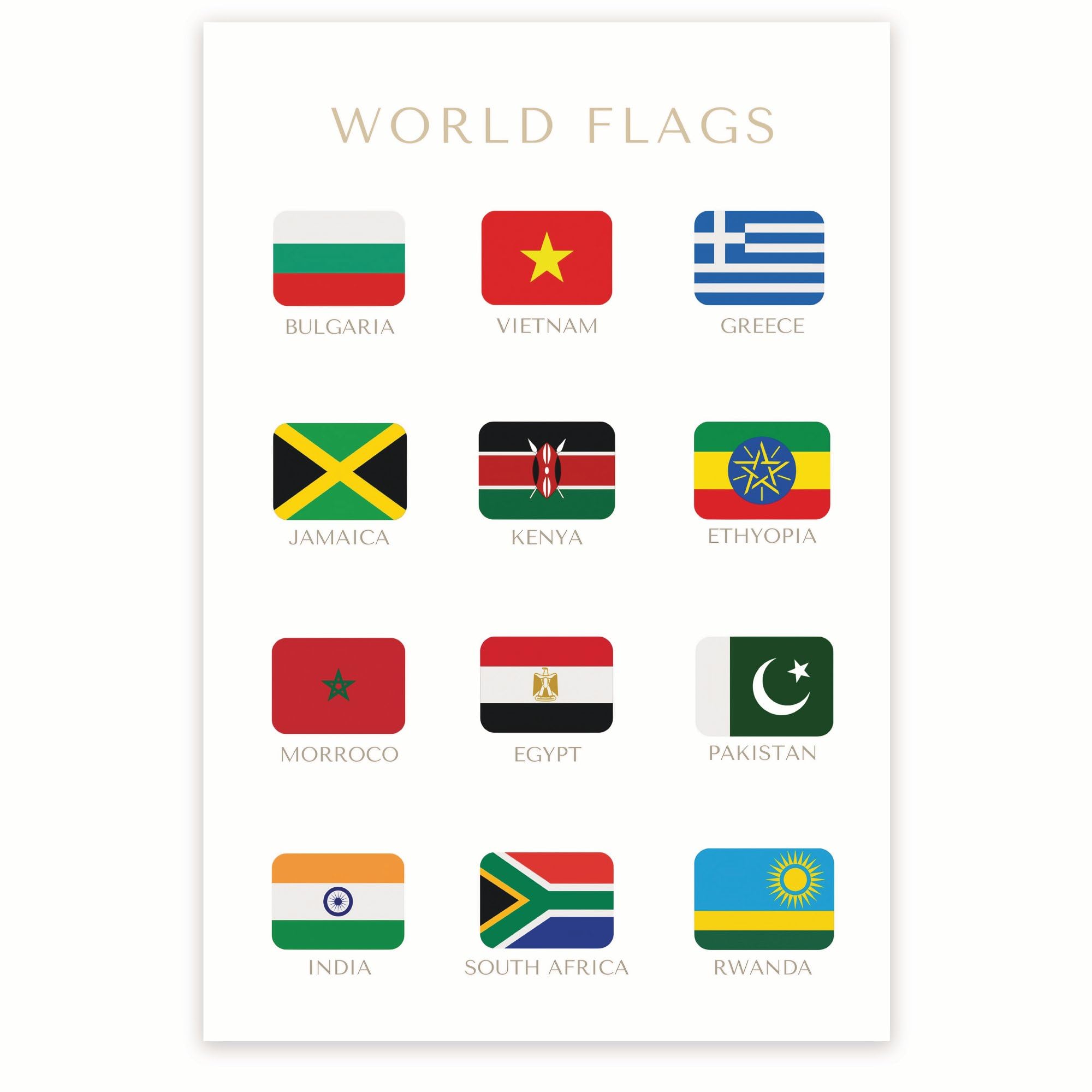 amazon-com-world-flags-poster-international-flags-poster-country-flags-poster-flag-chart-poster-geography-classroom-12-x-18-inch-poster-unframed-premium-100lb-gloss-made-in-usa-bmcp0424-posters-prints for Flags Of The World Free Printable Amazon.com: World Flags Poster - International Flags Poster - Country Flags poster - Flag Chart Poster - Geography Classroom - 12 x 18 Inch Poster - Unframed - Premium 100lb Gloss - Made In USA - BMCP0424: Posters & Prints for Flags Of The World Free Printable