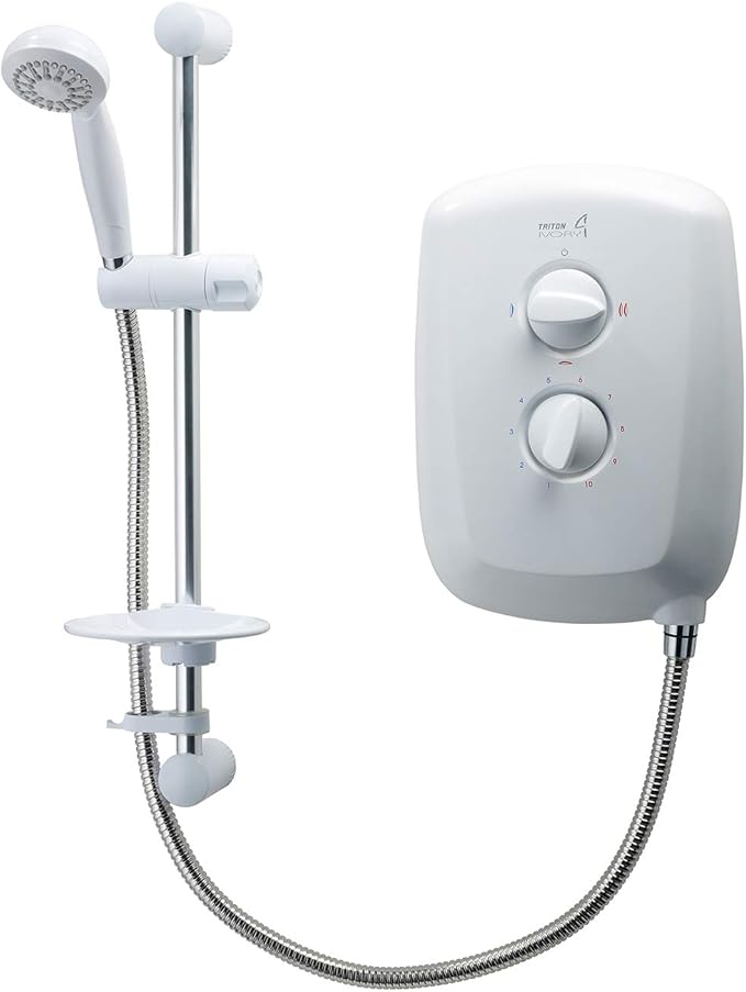 Triton Ivory 4 Electric Shower 10.5kW (Caselona 3, Eclipse, Excite Plus