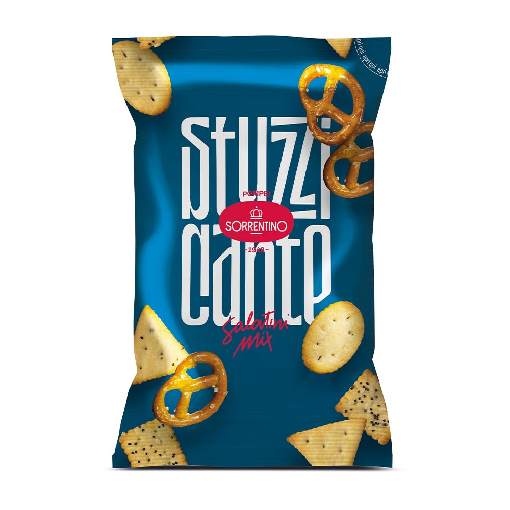 Stuzzicante Mix Salatini Scorta Bar Confezione da 50 Bustine Monoporzione da 25gr