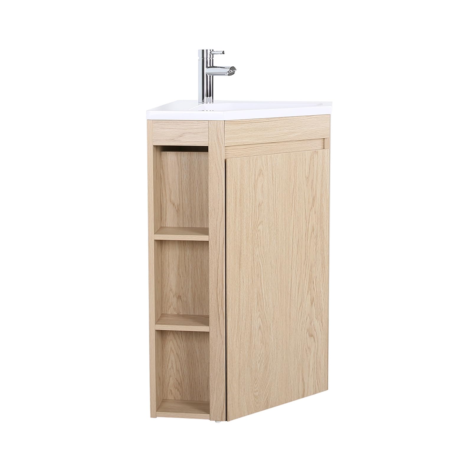 MOB-IN Eckwaschbecken Sorrento, 45 cm