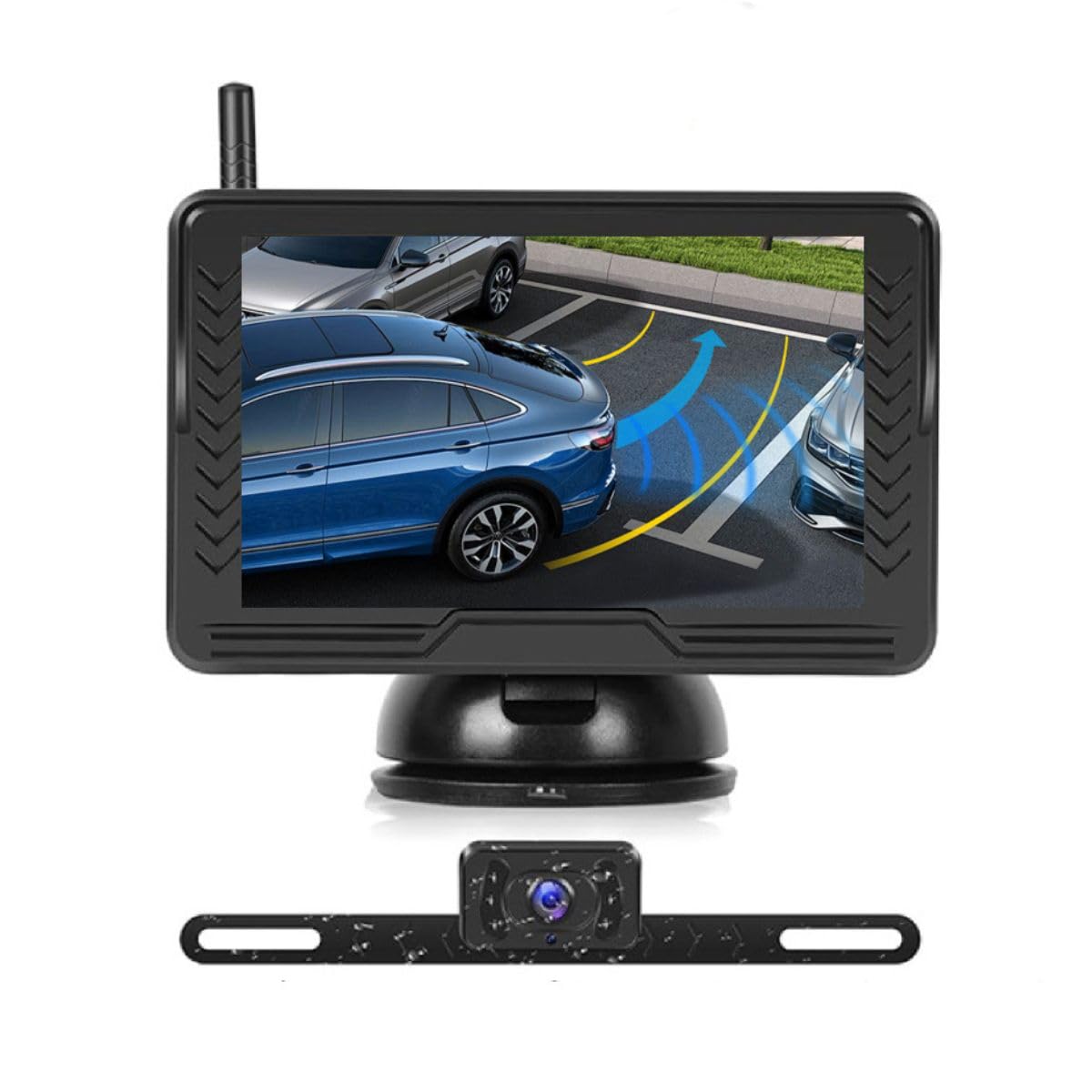 【開封・未使用】OBEST 新開発 5インチバックモニター ワイヤレス 車 防水 Amazon.co.jp: OBEST新開発 5インチバックモニター ワイヤレス AHD
