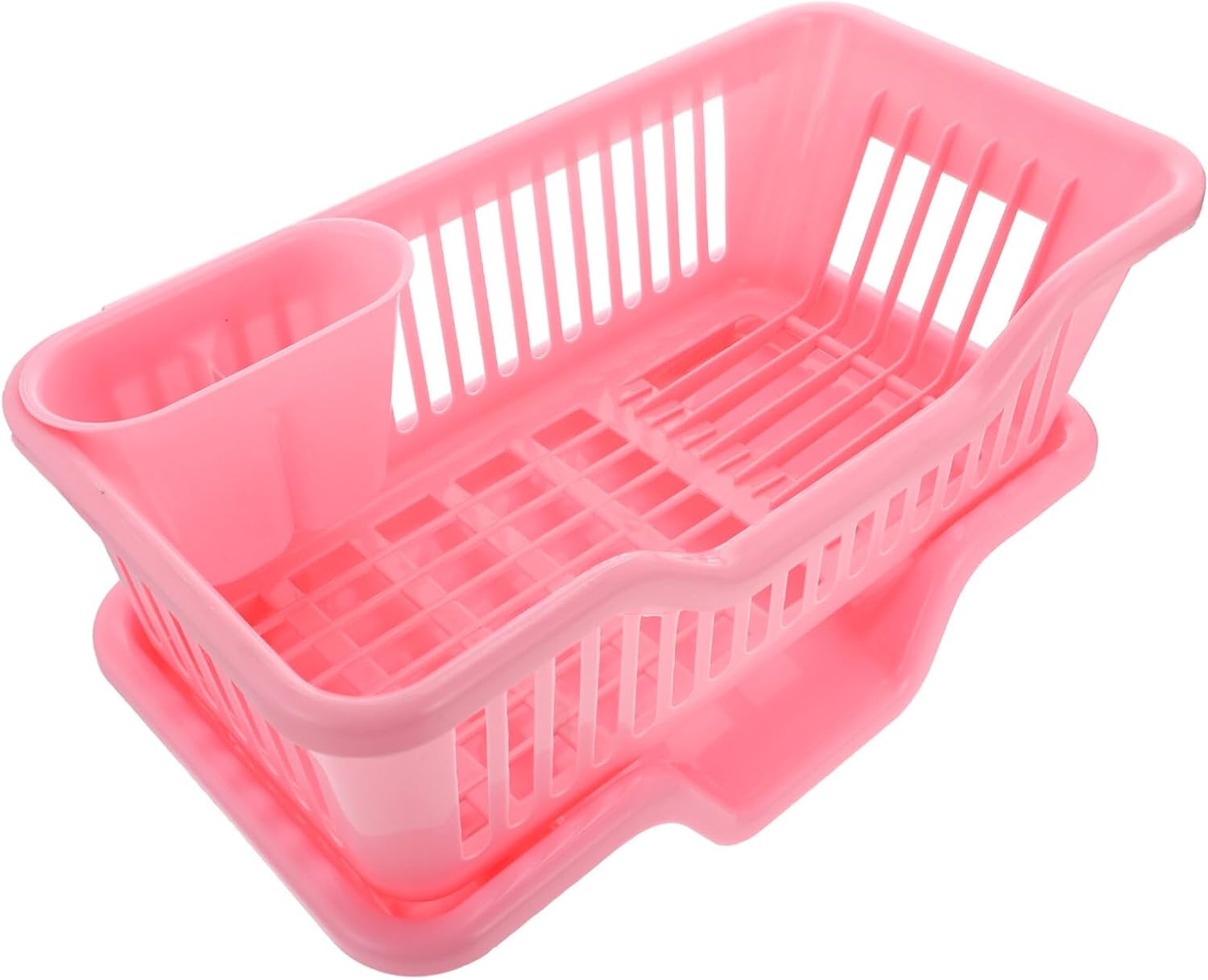 Luxshiny 1set Multi-Purpose Dish Drying Rack Kitchen Drainer Basket Drainage Design Compact Storage for Efficient Dish Drying Any Kitchen Counter
