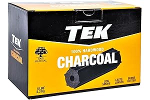 TEK All Natural Hardwood Charcoal: Expertly Engineered for Enhanced Grilling Experiences