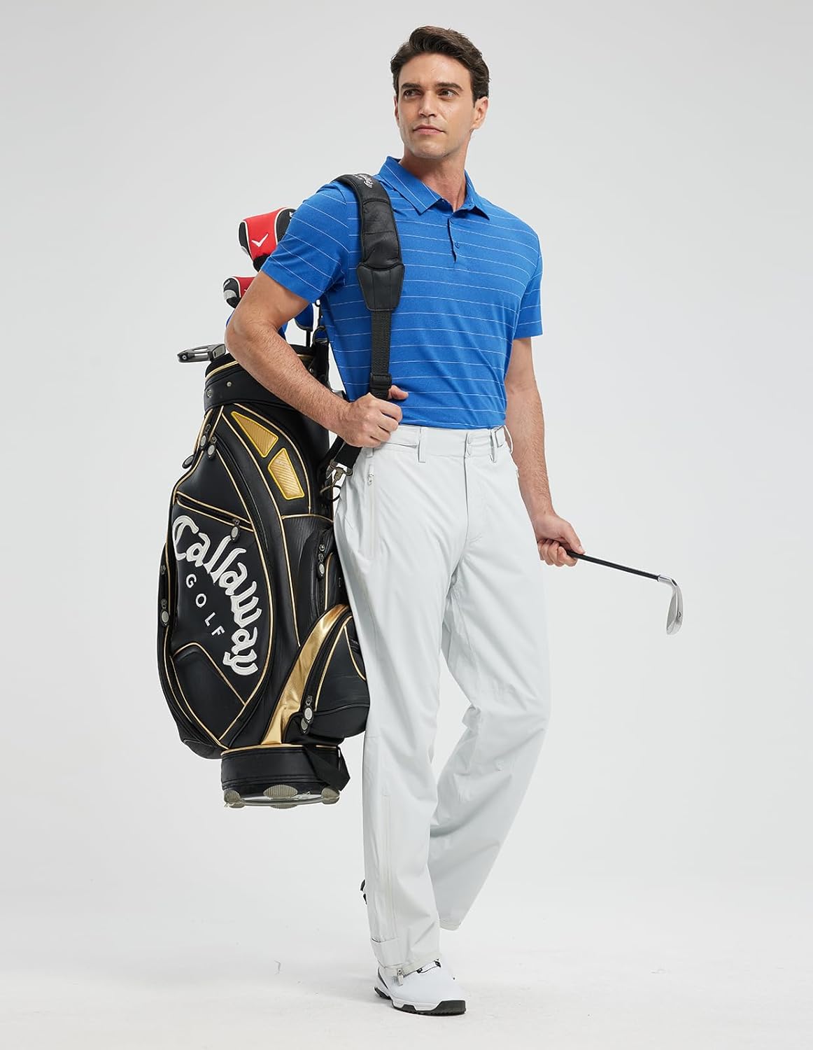 fit space Golf Climastorm Permanent Rain Pants Waterproof 20K Lightweight Performance Sporty Trousers - Image 2