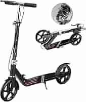 ★高さ3段調整★ 折り畳み式 キックボード ブレーキ装備 黒 他カラー有 Amazon.co.jp: Purebeaty キックボード キックスクーター 子供