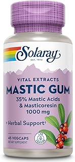 SOLARAY Mastic Gum Extract 500 mg 45 Count