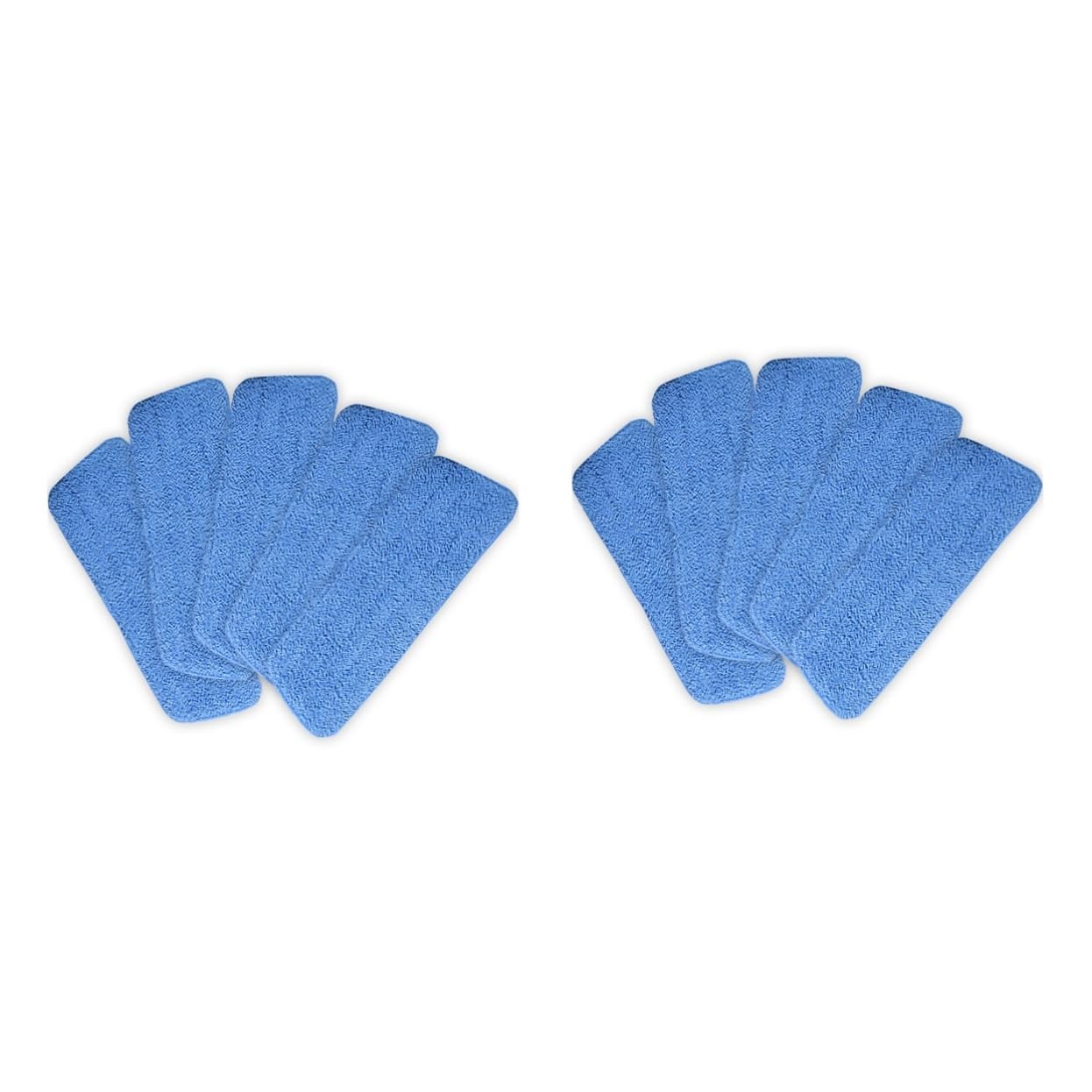 MAGICLULU 2 Set di Tamponi di Ricambio per Ricariche per Bagnato E Asciutto Forte Assorbimento d'Acqua Lavabili in Lavatrice Prolunga La Durata del Tuo 5 Pezzi*2