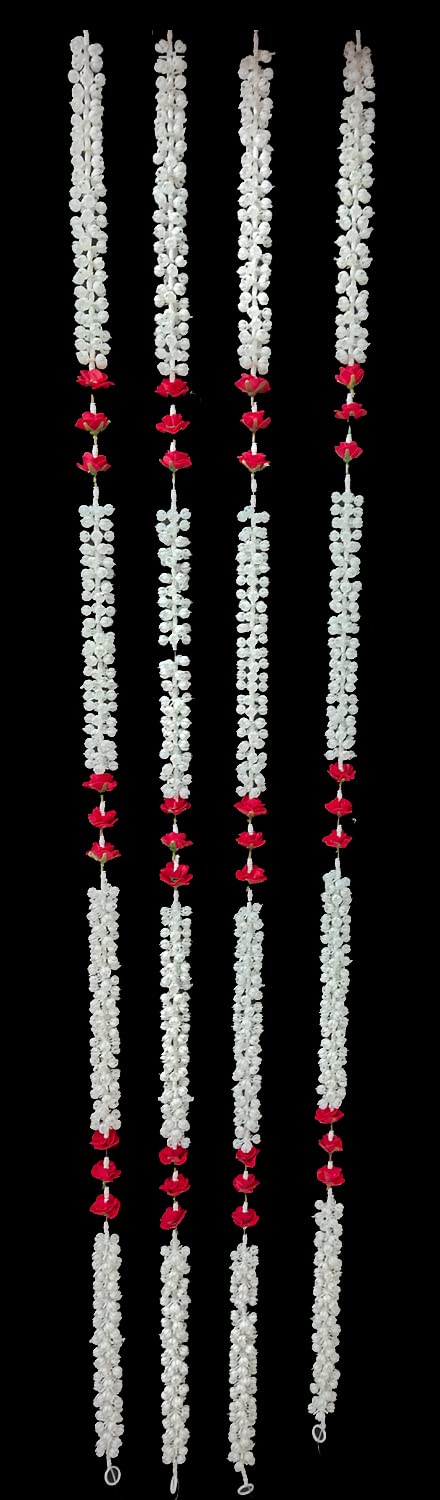 Rajnigandha Garland - 5ft Artificial Tuberoses -18