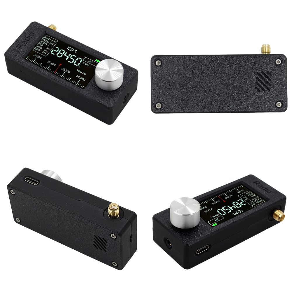 SI4732 - Radio de bolsillo con pantalla IPS a color de 1,9 pulgadas, receptor de banda completa para AM, FM, LSB, transmisión USB (A)