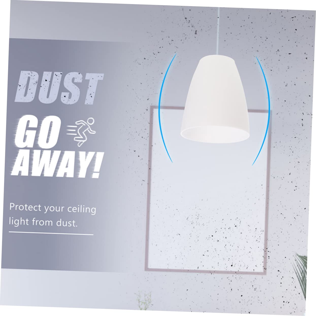 Lot De 5 Abat-jour Blancs En Plastique - Ouverture Plate 30 Mm, Pour Lampadaire, Lampe De Bureau, Déco Maison