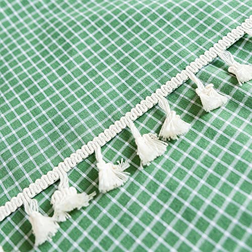 Nappe coton et lin lavable pour protéger une grande table de repas - 7