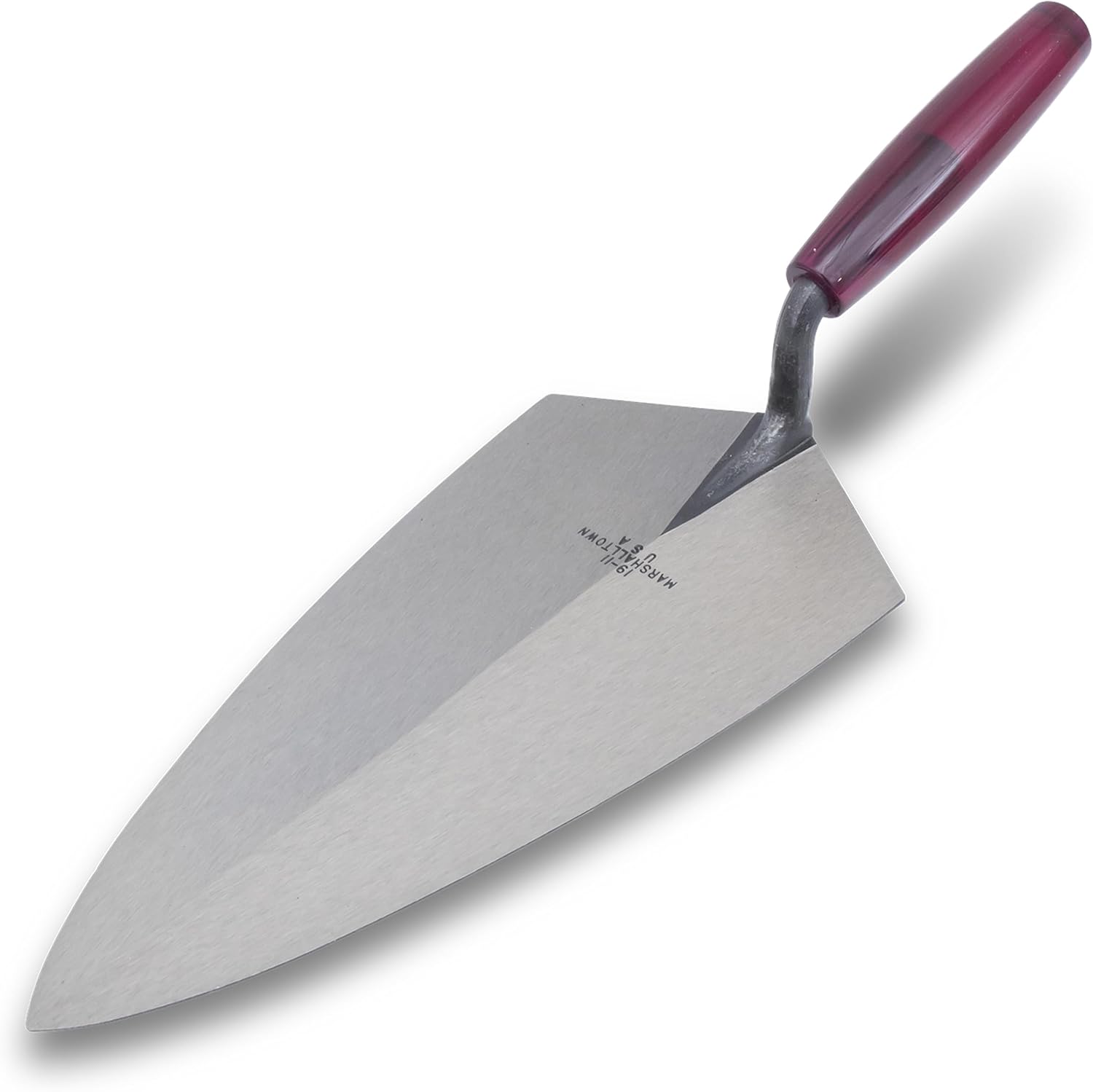 MARSHALLTOWN Philadelphia Brick Trowels, Plastic Handle Material, 305mm Length, 152mm Width, Made in the USA, 19P12