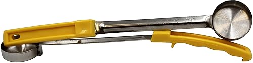 Miniatura 9 de Habanerofire Cuchara de acero inoxidable sólido de 1 onza para medir y servir cucharas para servir de grado comercial (paquete de 12)