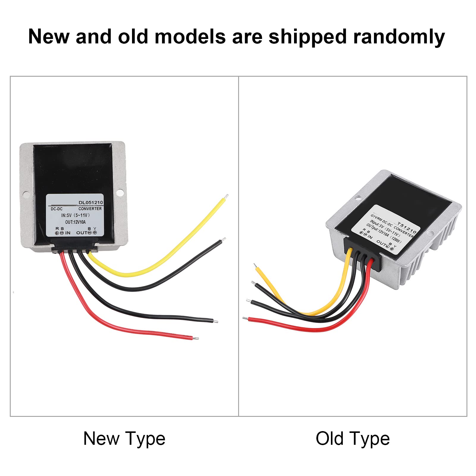Convertitore DC Step Up 5V a 12V 10A 120W, Modulo Alimentazione Boost con Tecnologia MOSFET, Protezione da Sovracorrente e Alta Efficienza, per Sistemi Solari, Automotive, Barche