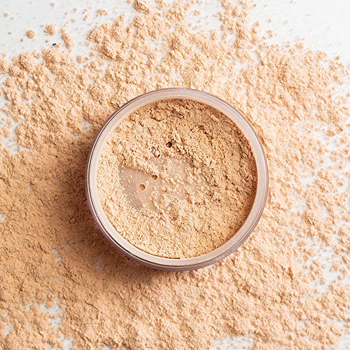 Adversa - Vegan Translucent Face Powder - Face Makeup, Loose Setting Powder Makeup, Beauty & Personal Care - Cruelty Free, Gluten Free, Portable Translucent Powder, Oily Skin Control - Peach #TOP1