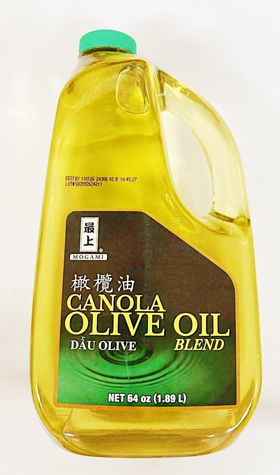 Amazon.com : Canola & Olive Oil Blend, 64 oz, 1.89 L 油菜橄欖混合